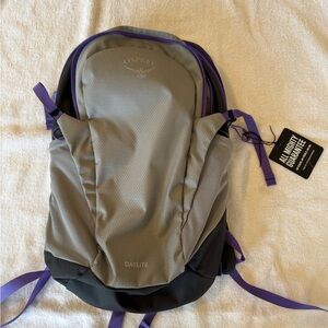Osprey Daylite Backpack - Gray and Purple